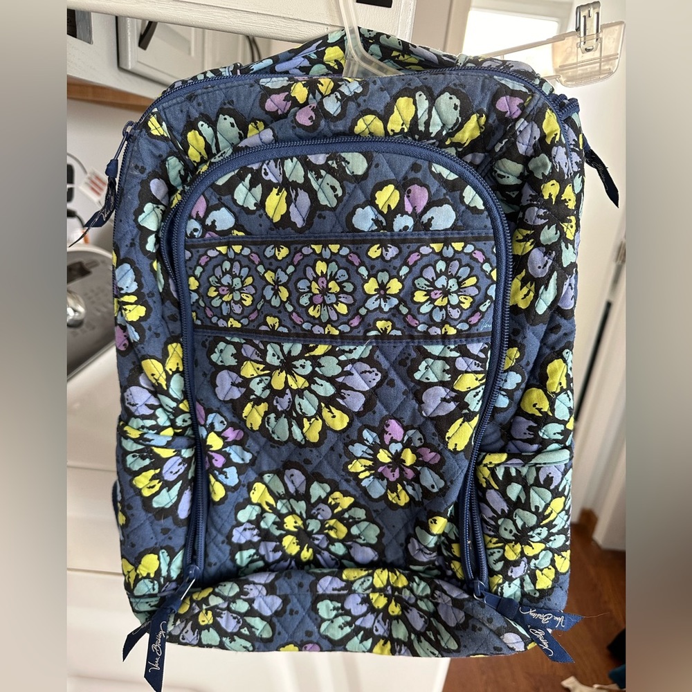 Vera Bradley backpack blue green